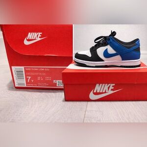 Nike Kids Sneakers - Black, White, Blue
